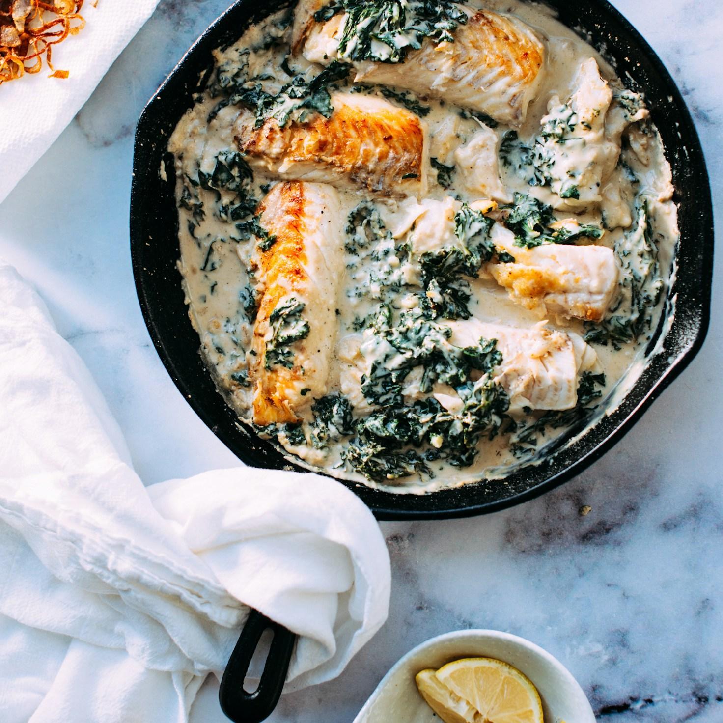 Seasonal meal prepared in a home kitchen